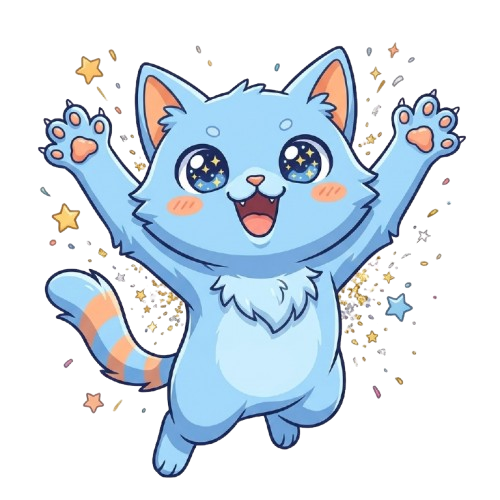 Celebrating ScrollKitty mascot